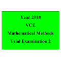 2018 Kilbaha VCE Maths Methods Trial Examination 2
