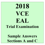 2018 Kilbaha VCE EAL Trial Examination