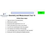 Interactive Mathematics - Geometry and Measurement - Year 10