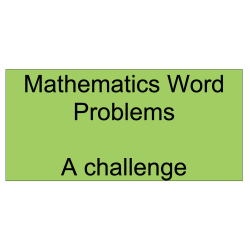 Interactive Mathematics - Word Problems