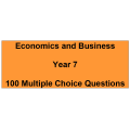Multiple choice questions - Economics and Business Year 7