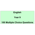Multiple choice questions - English Year 9
