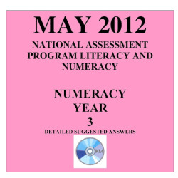 Year 3 May 2012 Numeracy - Answers