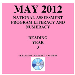 Year 3 May 2012 Reading - Answers