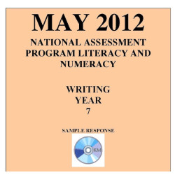 Year 7 May 2012 Writing - Response