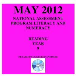 Year 9 May 2012 Reading - Answers