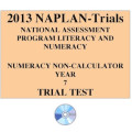 2013 Y7 Numeracy Non-Calculator