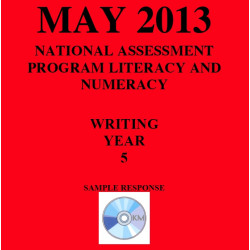 Year 5 May 2013 Writing - Response